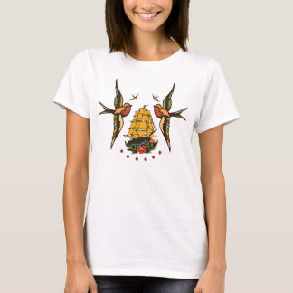  T-shirt voor verzending en reservekopie piraten