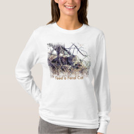 T-shirt voor verzorger van verwilderde kattenkolon