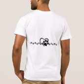 T-shirt voor vier baby's (Achterkant)