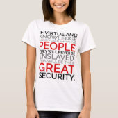 T-Shirt voor virtualisatie en kennis (Voorkant)