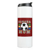 T-shirt voor voetbalmoeder thermosbeker (Gedraaid links)