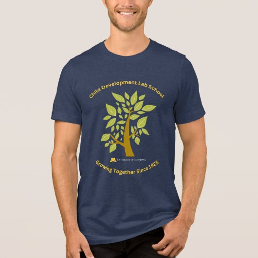 T-shirt voor volwassenen CDLS Groeien Samen (Voorkant)