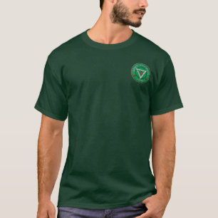 T-shirt voor volwassenen met logo vooraan van Camp