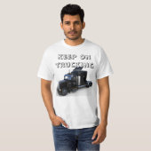 T-shirt voor vrachtwagenliefhebbers (Voorkant volledig)
