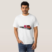 T-shirt voor vrachtwagenliefhebbers (Voorkant volledig)