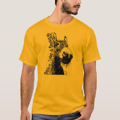 T-Shirt voor vrede, liefde en sleutels (Voorkant)