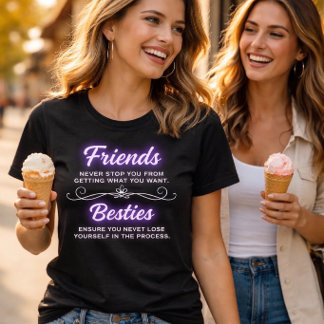 T-shirt voor vrienden en beste vriendinnen