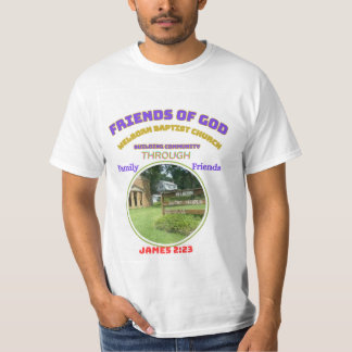 T-shirt voor vrienden en familie 2025