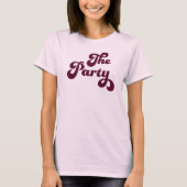 T-shirt voor vrijgezellenfeest 'Echtgenote van het (Voorkant)