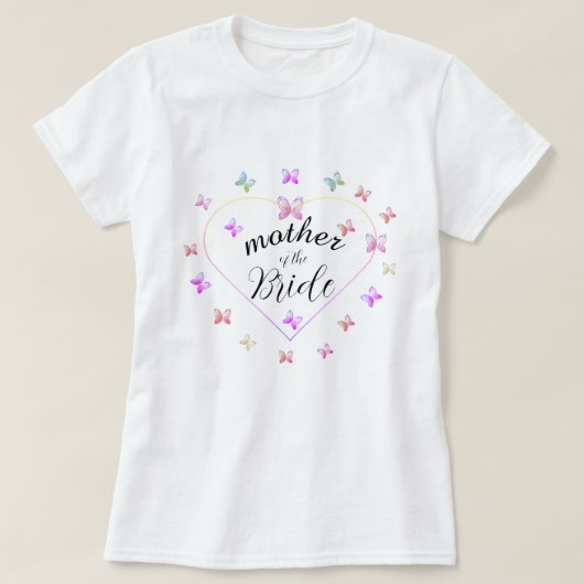 T-shirt voor vrijgezellenfeest moeder van de bruid (Design voorkant)