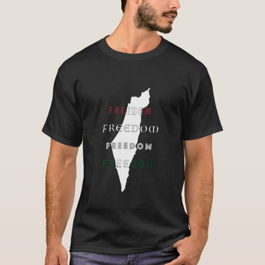 T-shirt voor vrijheid (Voorkant)
