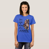 T-shirt voor vrijheid van keuze en gelijkheid (Voorkant volledig)