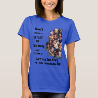 T-shirt voor vrijheid van keuze en gelijkheid