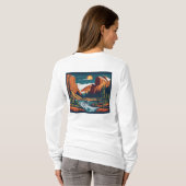 T-shirt voor vrouwen (Achterkant volledig)