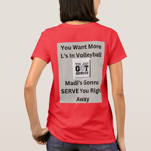 T-Shirt voor vrouwen (Achterkant)