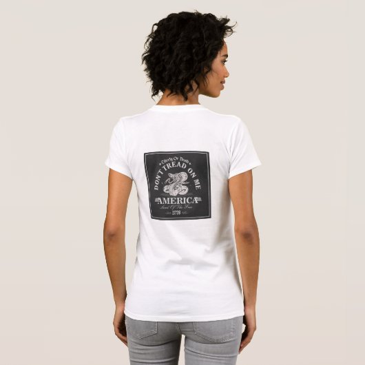 T-Shirt voor vrouwen (Achterkant volledig)