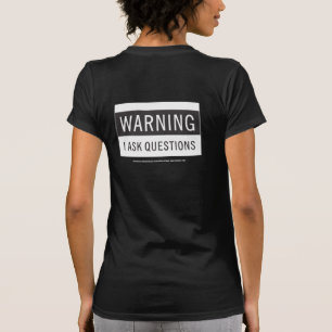 T-Shirt voor vrouwen: Atheïstische slogan van Jas
