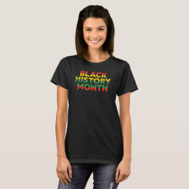 T-shirt voor vrouwen Black History Month