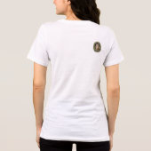 T-shirt voor vrouwen die lezen (Achterkant)
