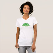 T-shirt voor vrouwen - Groen (Voorkant volledig)