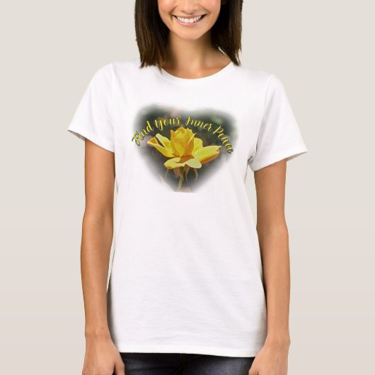 T-shirt voor vrouwen Innerlijke vrede (Voorkant)