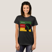 T-shirt voor vrouwen Juneteenth (Voorkant volledig)