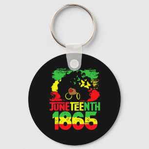 T-shirt voor vrouwen Juneteenth zwarte Amerikaanse Sleutelhanger