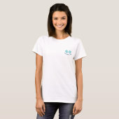 T-shirt voor vrouwen - "Keep Austin Volunteering" (Voorkant volledig)