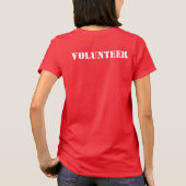 T-shirt voor vrouwen (klein embleem) (Achterkant)