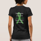 T-shirt voor vrouwen Lyme-protest (Achterkant)