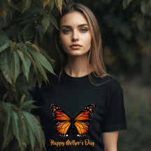 T-shirt voor vrouwen met eigen ontwerp van monarch