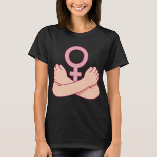 T-shirt voor vrouwen met feministische zelfliefde