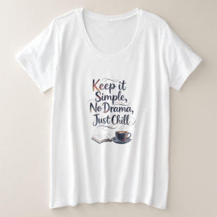 T-shirt voor vrouwen met grote maten