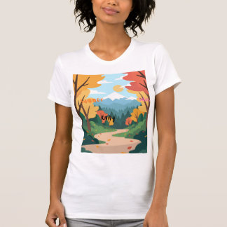 T-shirt voor vrouwen met halve mouw
