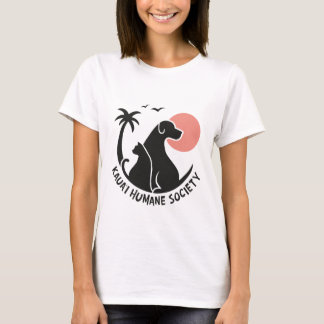 T-shirt voor vrouwen met KHS-Logo in kleur
