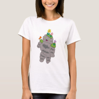 T-shirt voor vrouwen met kleine rotsgolem