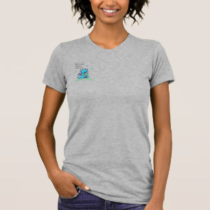 T-shirt voor vrouwen met logo van de Kinderbibliot
