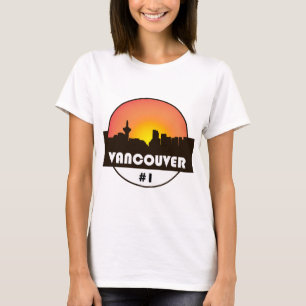 T-shirt voor vrouwen met logo van @Vancouver_Canad