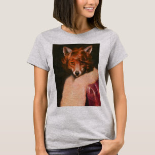 T-shirt voor vrouwen met vintage femme fatale