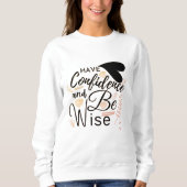 T-shirt voor vrouwen met zelfvertrouwen (Voorkant)