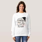 T-shirt voor vrouwen met zelfvertrouwen (Voorkant volledig)