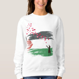 T-shirt voor vrouwen: Palestijnse hoop en liefde