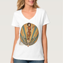 T-shirt voor vrouwen vintage