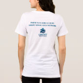 T-shirt voor vrouwenfonds voor het Happy Lungs Pro (Achterkant)