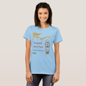 T-shirt voor vrouwengember (Voorkant volledig)
