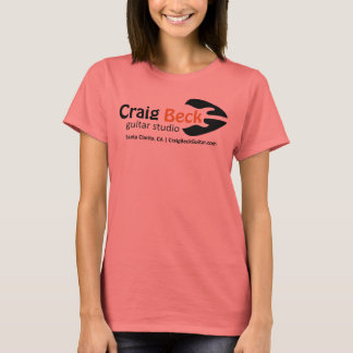 T-shirt voor vrouwengember | Craig Beck Guitar Stu