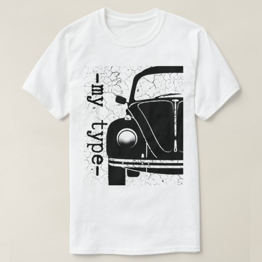 T-shirt voor VW-liefhebbers (Design voorkant)