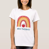 T-shirt voor waardering van leraren – Kleurpotlood (Voorkant)