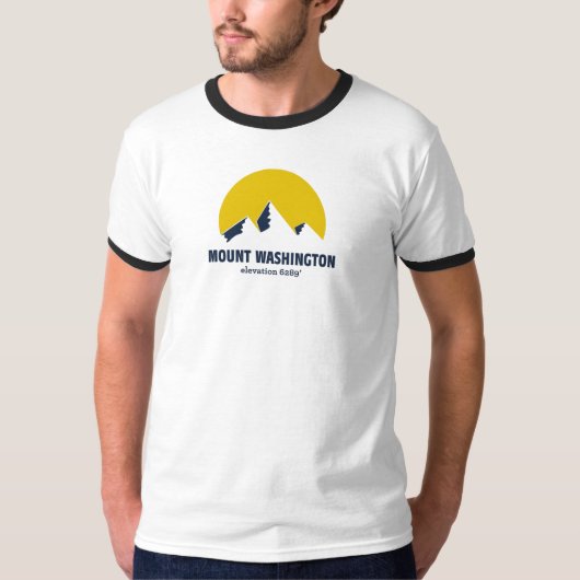 T-shirt voor Washington monteren (Voorkant)