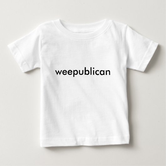 t-shirt voor weepublica (Voorkant)